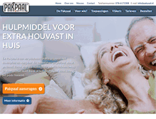 Tablet Screenshot of pakpaal.nl